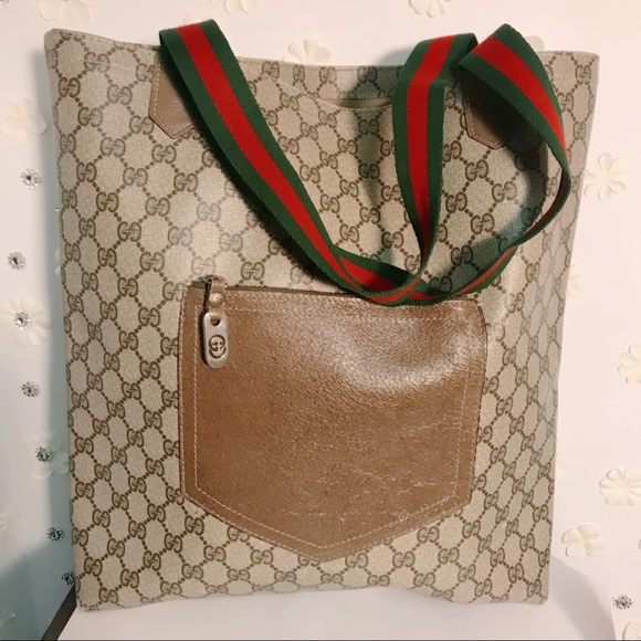 gucci signature tote bag